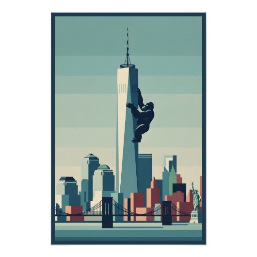 Poster Drôle de New York (Devant)