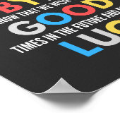 Poster Drôle de partir Adieu (Coin)