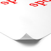 Poster drôle de plaisanterie mathématique (Coin)