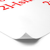 Poster drôle de plaisanterie mathématique (Coin)