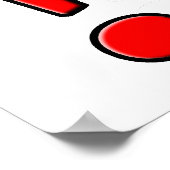 Poster drôle de ponctuation (Coin)