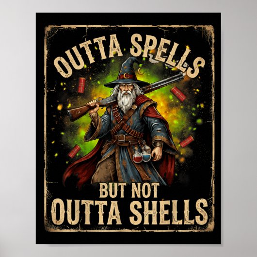 Poster Drôle de sorts mais pas de coquilles de magicien (Devant)