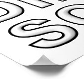 Poster drôle de Squats (Coin)