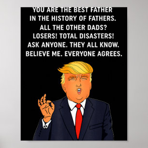 Poster Drôle de super papa
