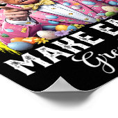 Poster Drôle de Trump Faire Pâques De Nouveau Super Lapin (Coin)