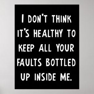 Poster drôle de vos fautes