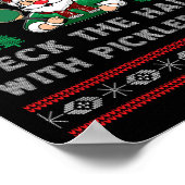 Poster Drôle Deck Les Halls Mal Sweater Pickle (Coin)