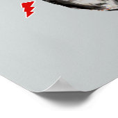 Poster drôle DJ cat boltz (Coin)