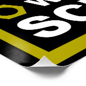 Poster Drôle do-it-yourself réparer la réparation (Coin)