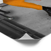 Poster Drôle Donald Trump dans l'Humour de la prison (Coin)