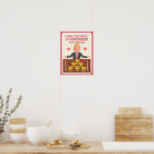 Poster Drôle Donald Trump Hamberders Wall Saint-Valentin (Cuisine)