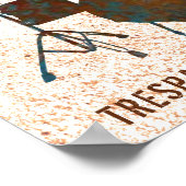 Poster Drôle Drummer Zone Drum Kit Musique Drumming (Coin)