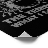 Poster Drôle Drumming Art Pour Hommes Femmes Drumline Dru (Coin)