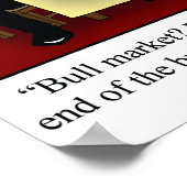 Poster drôle du marché Stock (Coin)