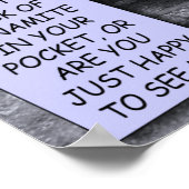 Poster drôle - Dynamite ? (Coin)