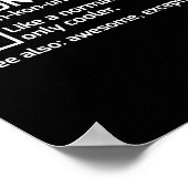 Poster Drôle Économiste Définition Économie Science Don (Coin)