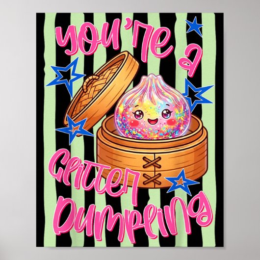 Poster Drôle Ed Vous Êtes Un Bouddhing Mignon Bouddhing E (Devant)