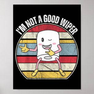 Poster Drôle Embarrassant Pas Une Bonne Blague Humoristiq