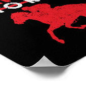 Poster Drôle équitation équitation équitation parler derb (Coin)