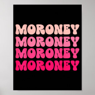 Poster Drôle Ey Nom Personnalisé J'aime Ey Groovy Mème