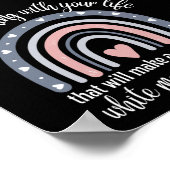 Poster Drôle Faites quelque chose de votre vie (Coin)