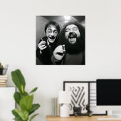 Poster Drôle film bw (Bureau à domicile)