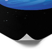 Poster Drôle Flat Earth Cadeaux Hommes Femmes Flat Earth (Coin)