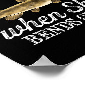 Poster Drôle Flathead Catfish Pêche Poisson d'eau douce G (Coin)