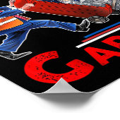 Poster Drôle Garbage Pour Trump 2024 - Il Est Temps De So (Coin)