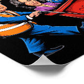 Poster Drôle Garbage Pour Trump 2024 - Il Est Temps De So (Coin)