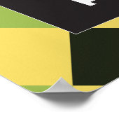 Poster Drôle Garder le calme Golf (Coin)