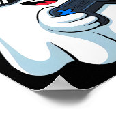 Poster Drôle Ghost Jeu Vidéo Halloween Jeu Bo (Coin)