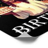 Poster Drôle Go Jesus C'est ton anniversaire Joyeux Noël (Coin)