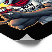 Poster Drôle Graphic Tee Ill Vous Protéger Kitten Alpha W (Coin)