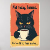 Drôle Grumpy Cat Coffee Art