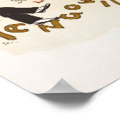 Poster Drôle Guitare Vintage Imprimer Danse Crabe Musique (Coin)