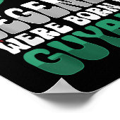 Poster Drôle guyanais drôle Guyana (Coin)