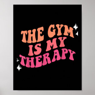 Poster Drôle Gym entraînement Motivationnel C'Est Mon Thé