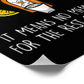 Poster Drôle Hakuna Tequila Taco Lover Cinco De Mayo Cade (Coin)