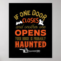 Drôle Haunated House Citation Inspirationnelle Hal