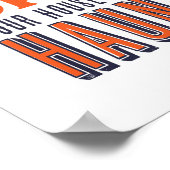 Poster Drôle Haunated House Citation Inspirationnelle Hal (Coin)