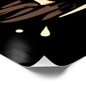 Poster Drôle Humour de poulet Rustique ferme (Coin)