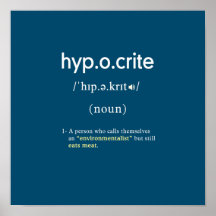 drôle hypocrite définition carré végétalien