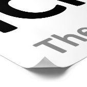 Poster drôle iClumsy (Coin)