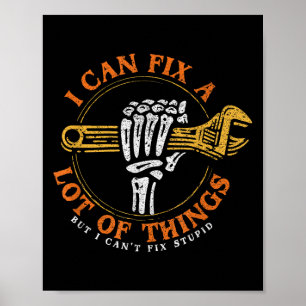 Poster Drôle, je peux résoudre beaucoup de choses, mais j