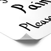 Poster Drôle Je Ressens Votre Douleur Citation Humour Pla (Coin)