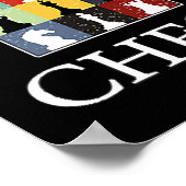 Poster Drôle jeu d'échec jeu jeu jeu Humour jeu joueur éc (Coin)