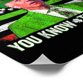 Poster Drôle Joe Biden Happy 4 juillet Confus St Part (Coin)