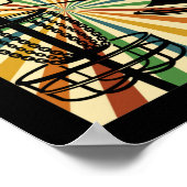 Poster Drôle Joueur De Golf Disque Que Je Bangin' Chains (Coin)