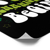 Poster Drôle Laisser Les Shenanigans Commencer Garçons Fi (Coin)